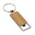 LL23 Llavero Rectangular Largo Destapador Bamboo